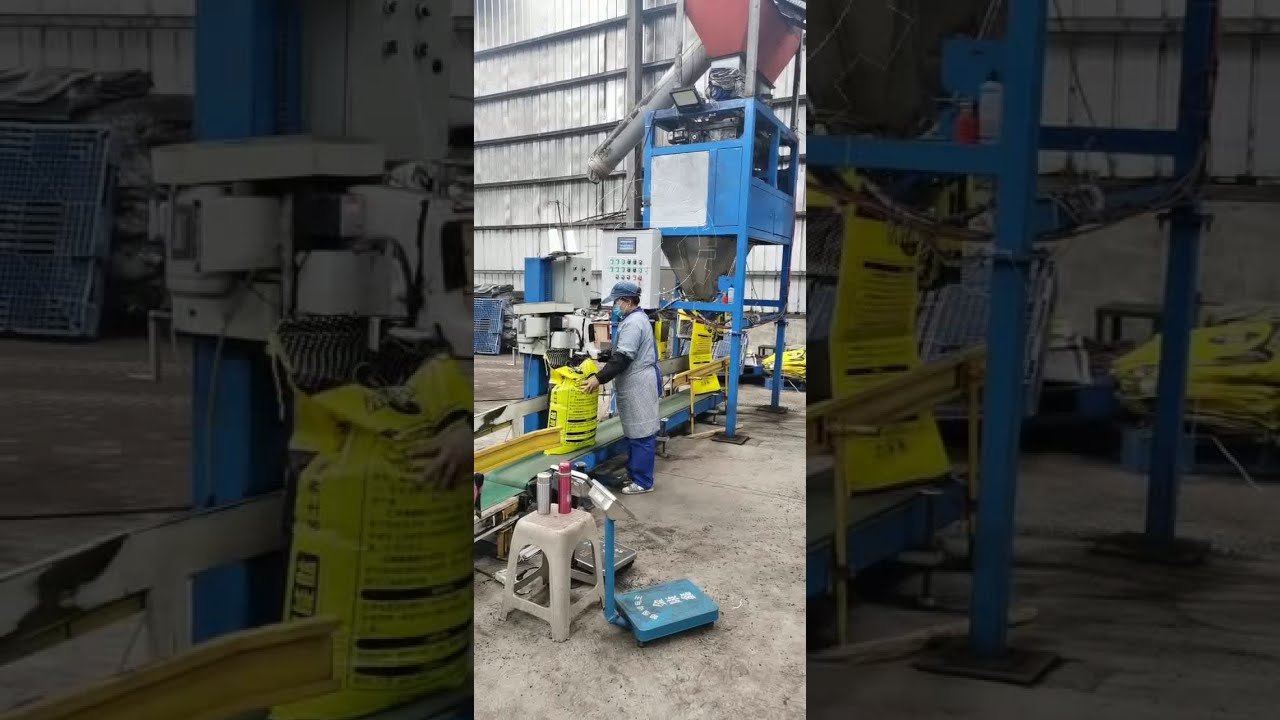 Packing Machine Process for Fertilizer Bagging