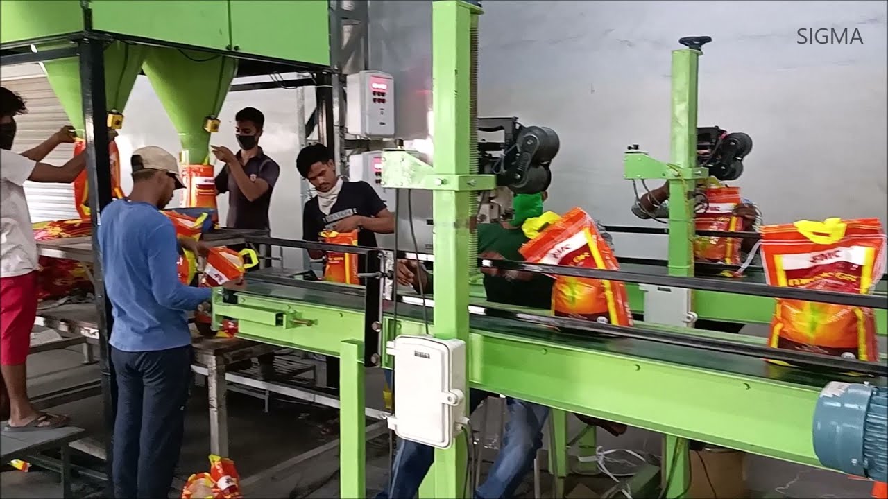 Packing Machine for 5 to 10 Kg Fertilizer Bags