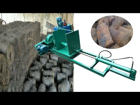 Packing Machine for Recycling Waste Steel Wire: Efficient Solution for Pyrolysis Old Steel Wire