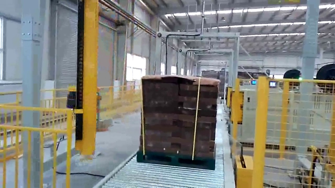 Pallet Wrapper with Rotary Arm