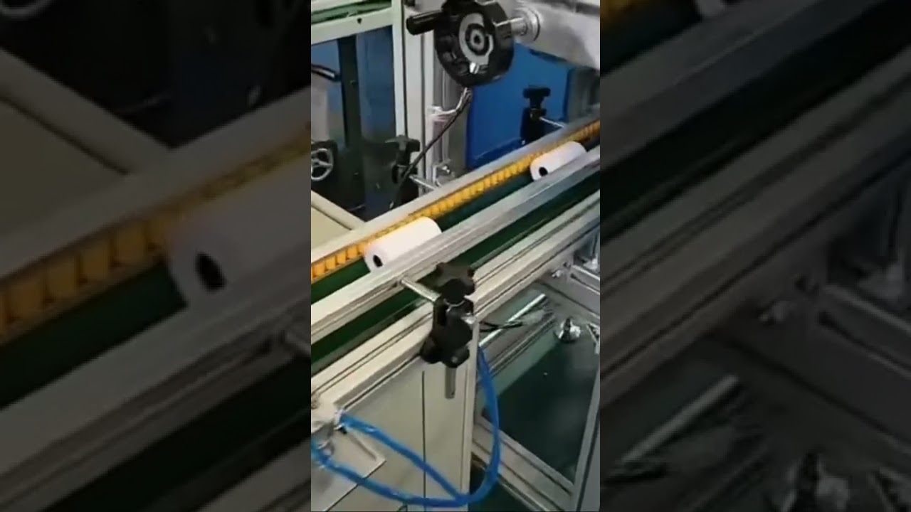 Paper Roll Shrink Packing and Separation Machine Paper Roll Shrink Packing and Separation Machine