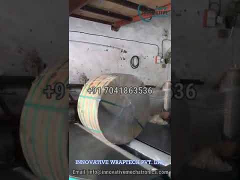 Paper Roll Stretch Wrapping Machine