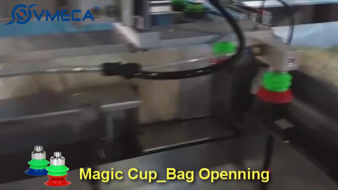 Plastic Bag Packaging with Revolutionary Suction Cup System