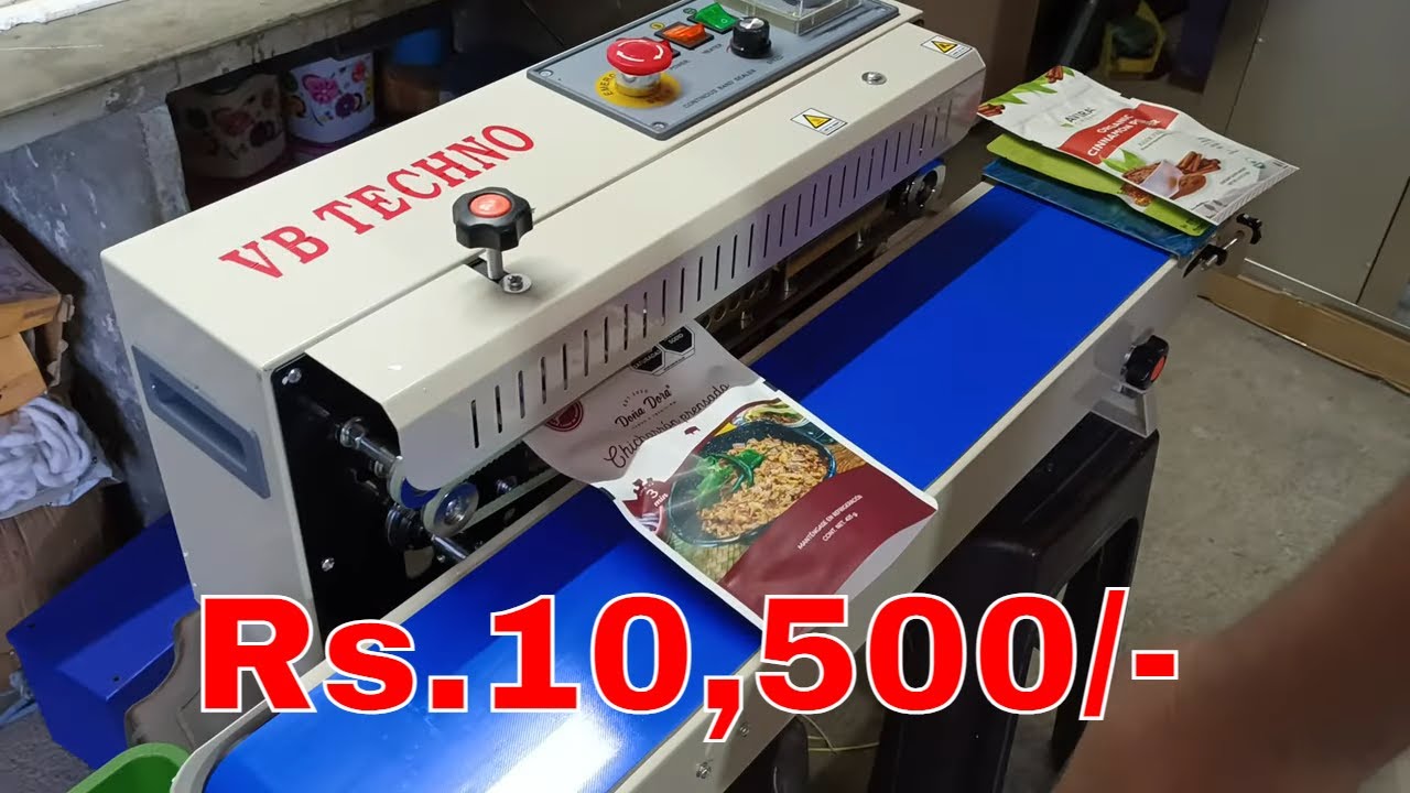Plastic Bag Sealing Machine