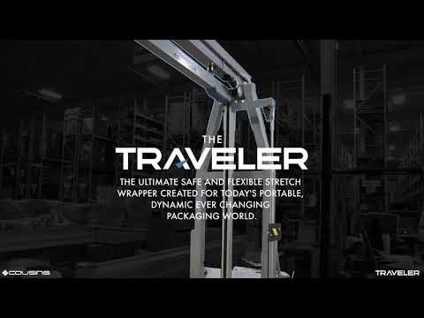 Portable Traveler Rotary Arm Stretch Wrapper