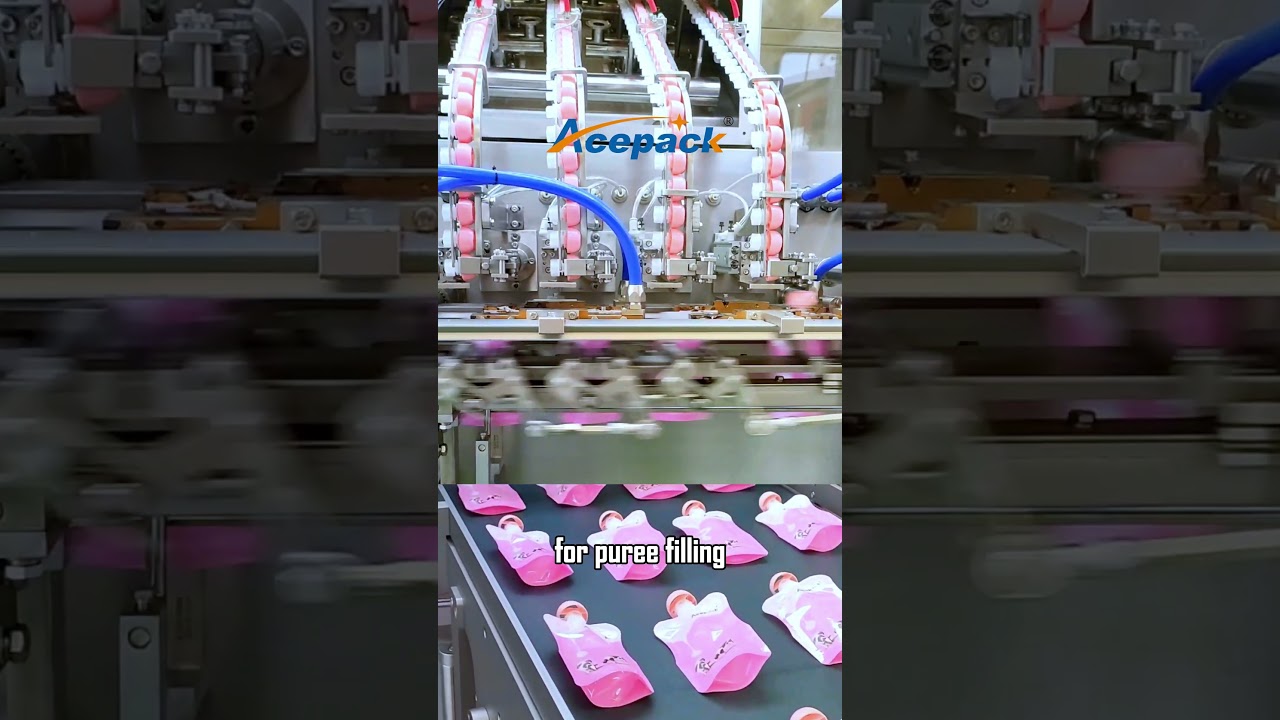 Pouch Filling Machine for Puree: A Plastic Bag Solution