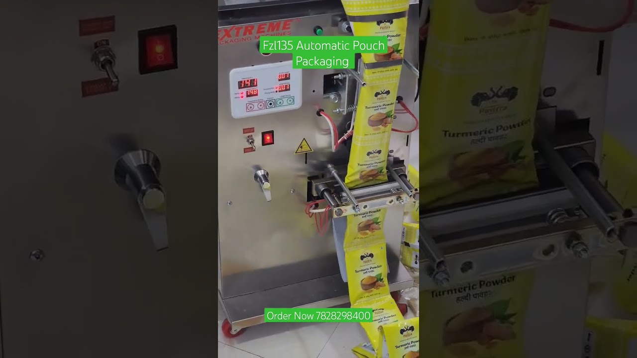 Pouch Packaging Machine for Masala Powder: Call 7828298400