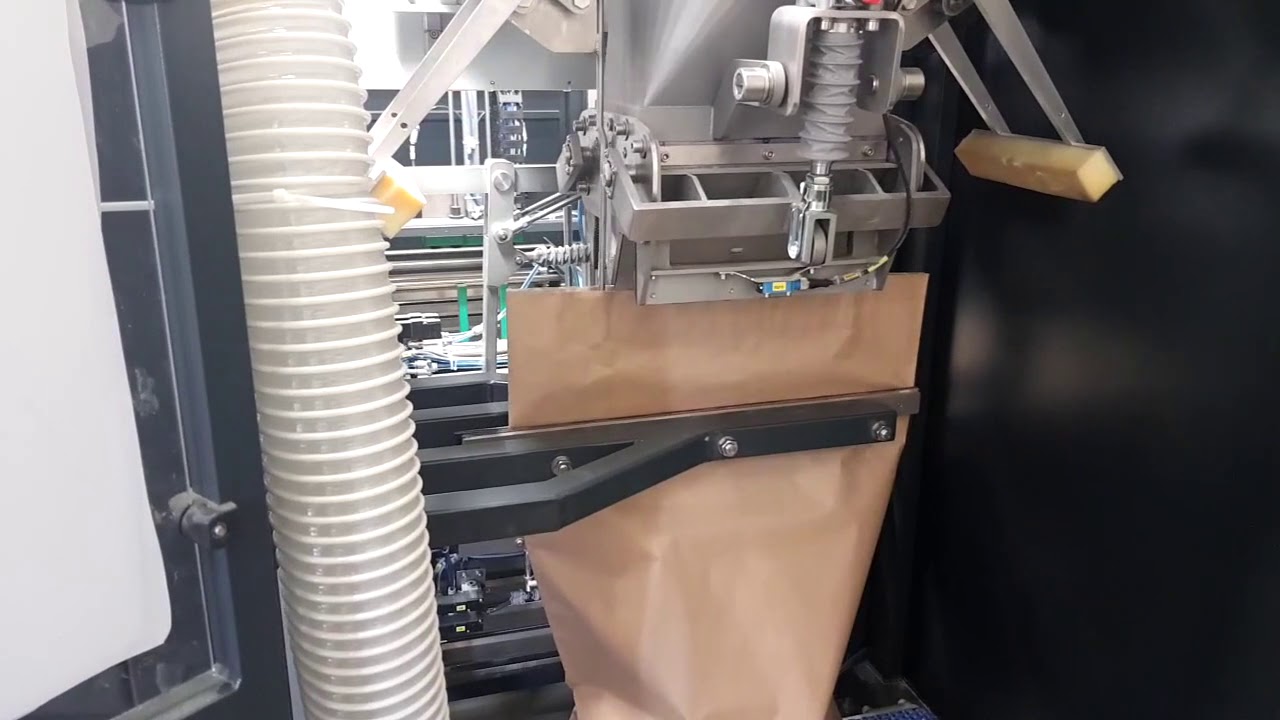 Powder Filling Machine: Complete 25kg Bag Process