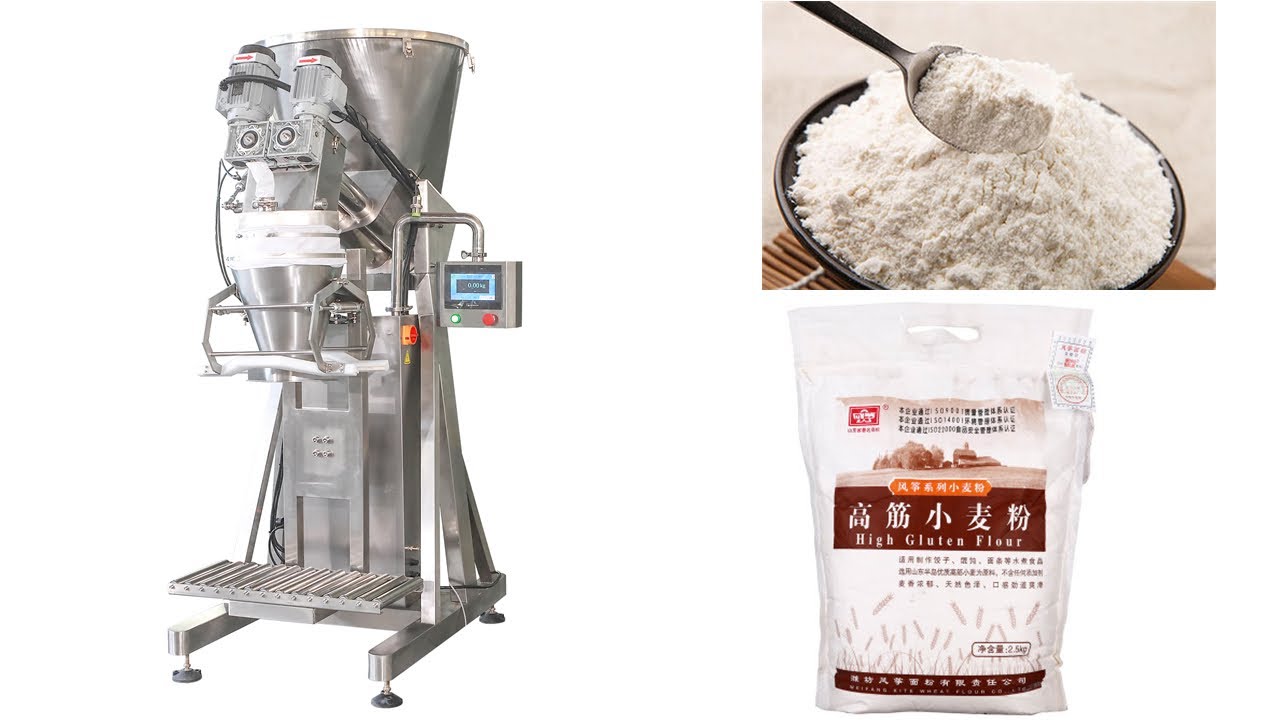 Powder Filling Machine for Bulk Bag with Pneumatic Double Screw