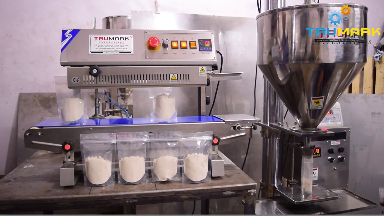 Powder Filling and Pouch Sealing Machine for Masala Packing