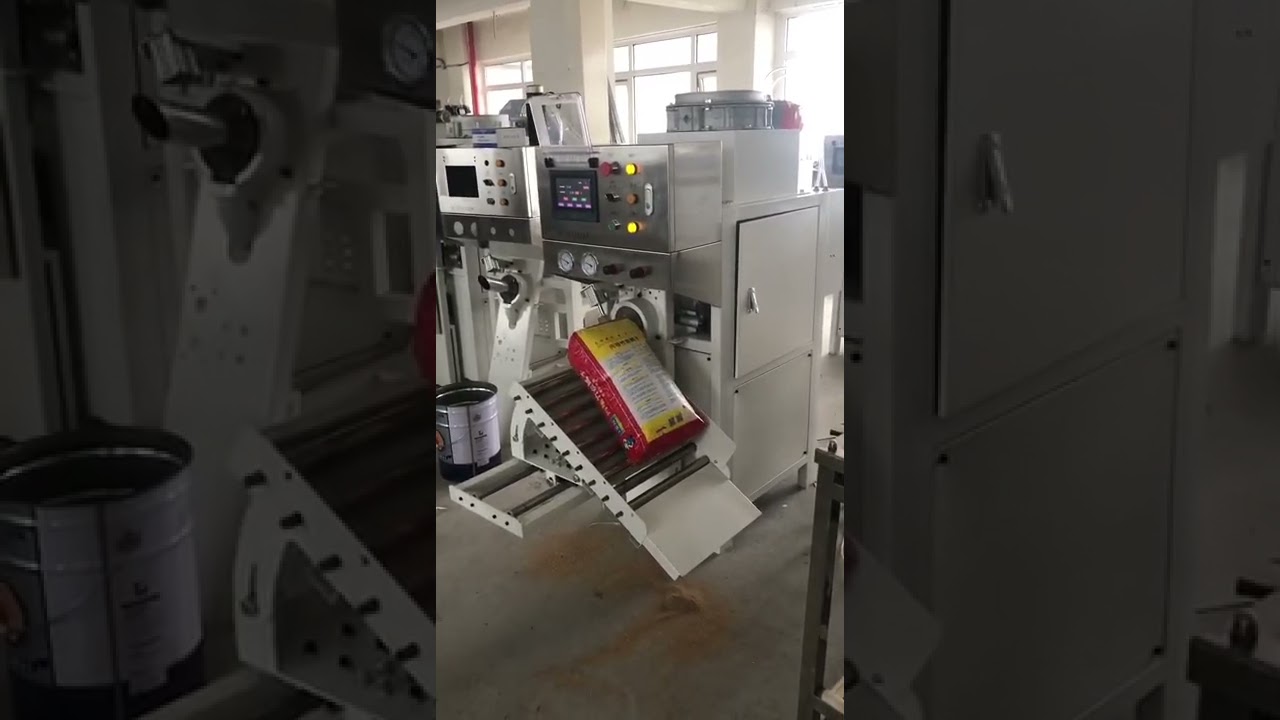 Powder Material Packaging Machine for Industrial Bag: 50 Kg Capacity Powder Material Packaging Machine for Industrial Bag: 50 Kg Capacity