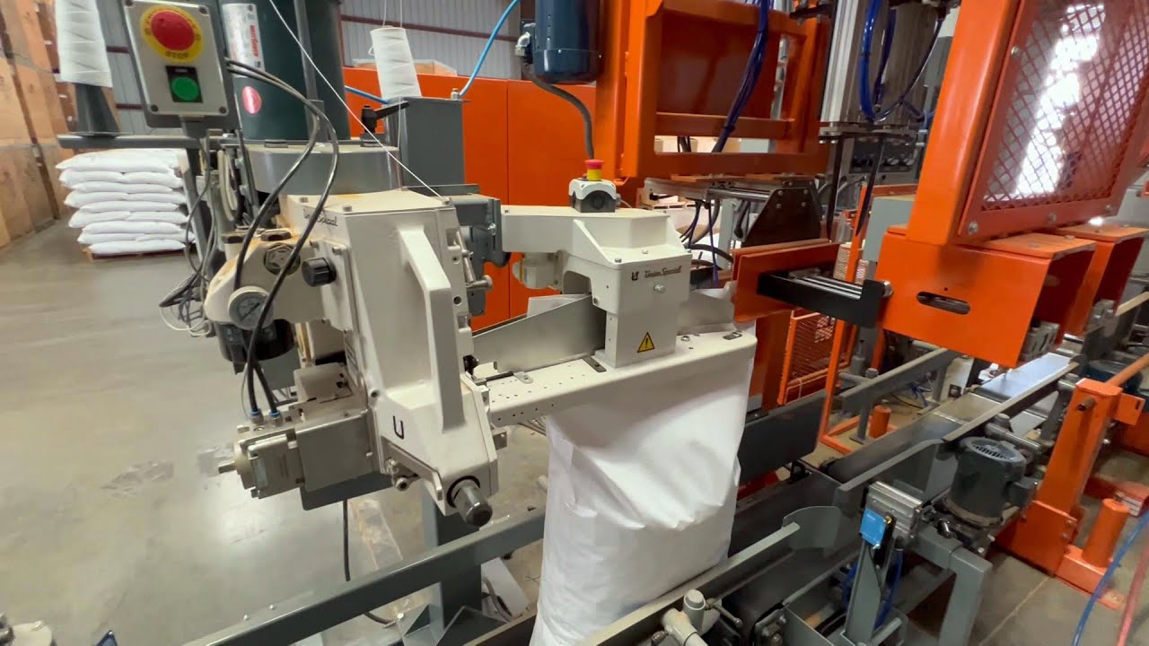 Power Infeed Bag Sewing System