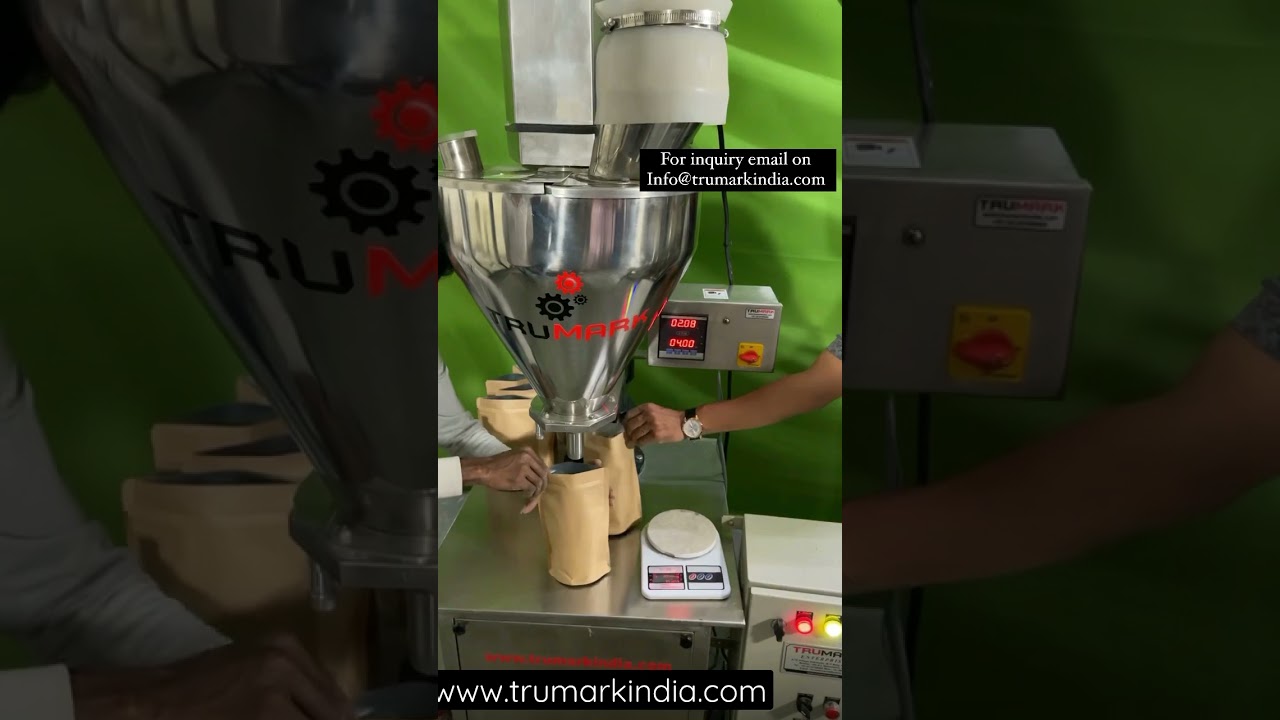 Protein Supplement Powder Filling Machine: Auger Filler for Efficient Packaging