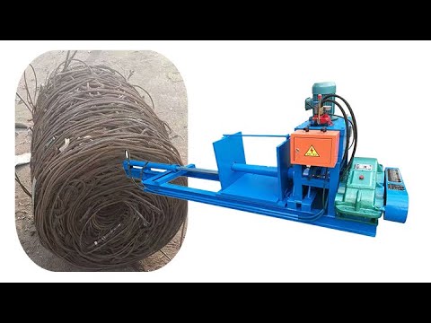 Recycling Solution: Innovative Machine Repurposes Old Steel Wire for Packaging