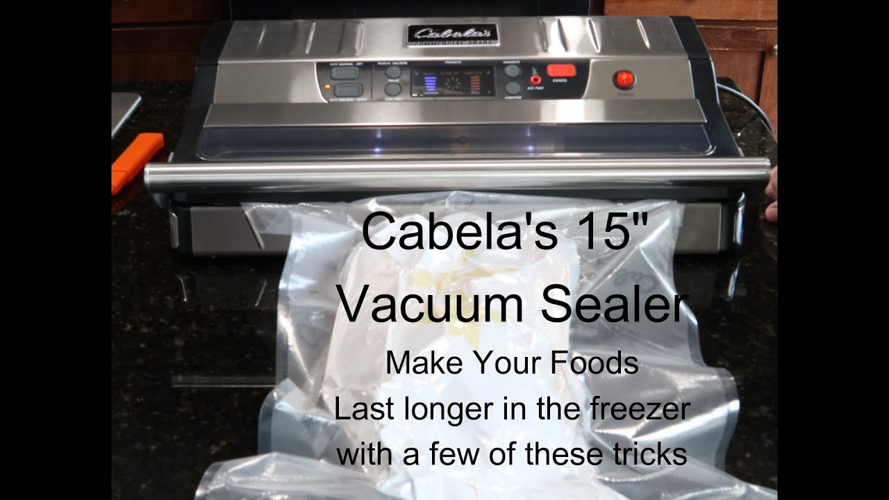 Review of a 15-Inch Vacuum Sealer