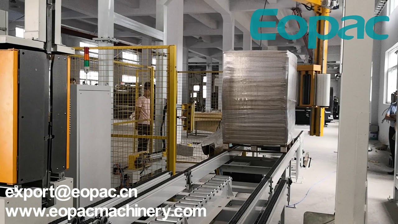 Rotary Arm Pallet Wrapper (15rpm) for Efficient Pallet Wrapping