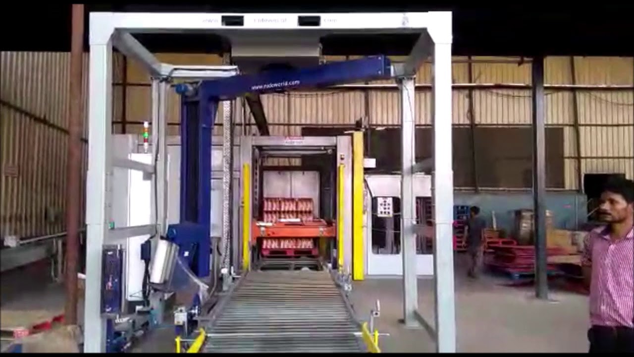 Rotary Arm Pallet Wrapping Machine