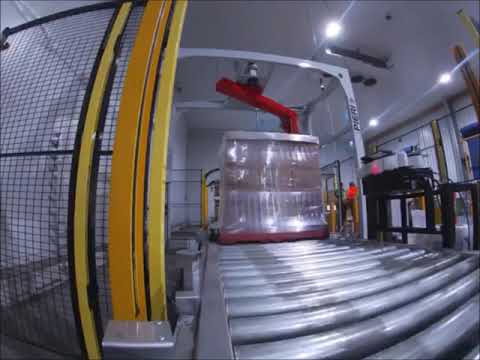 Rotary Arm Stretch Wrapper Installation: GO Model (Supplied by Strap and Wrap)