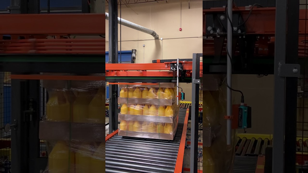 Rotary Arm Wrapper’s Convenient Pop-Up Feature