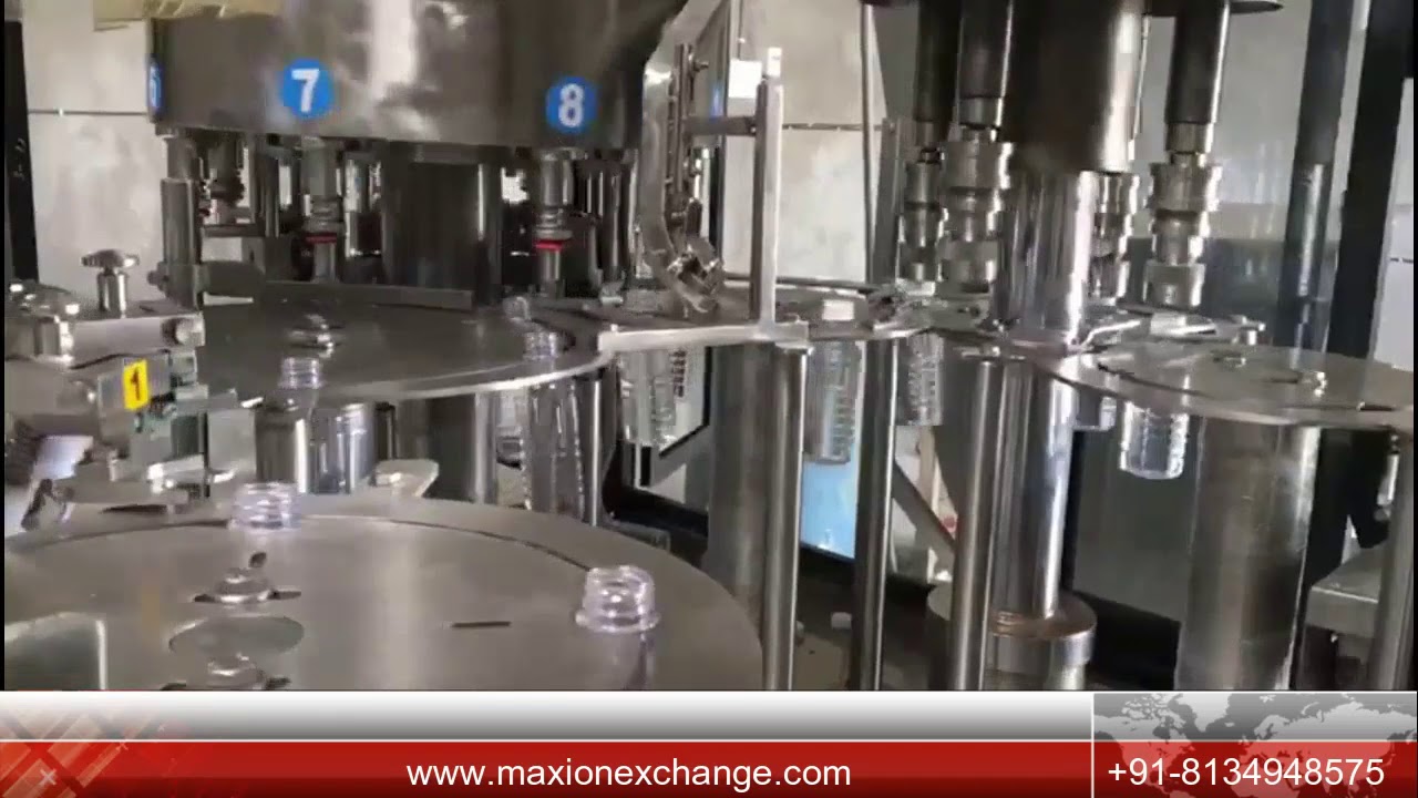 Rotary Bottle Filling Machine
