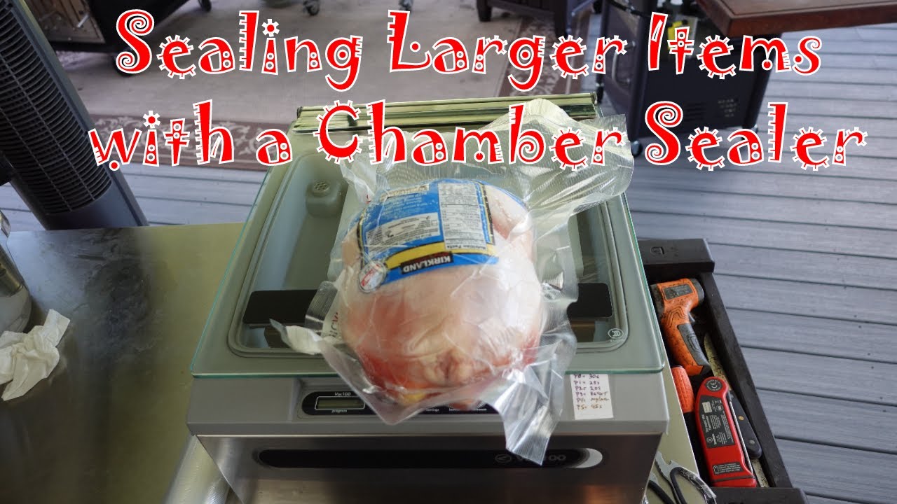 Sealing Big Items with Textured Bags in Chamber Vacuum Sealer