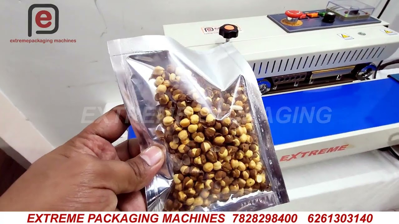 Semi-Automatic Pouch Packaging Machine – 1 to 500 gm Capacity
