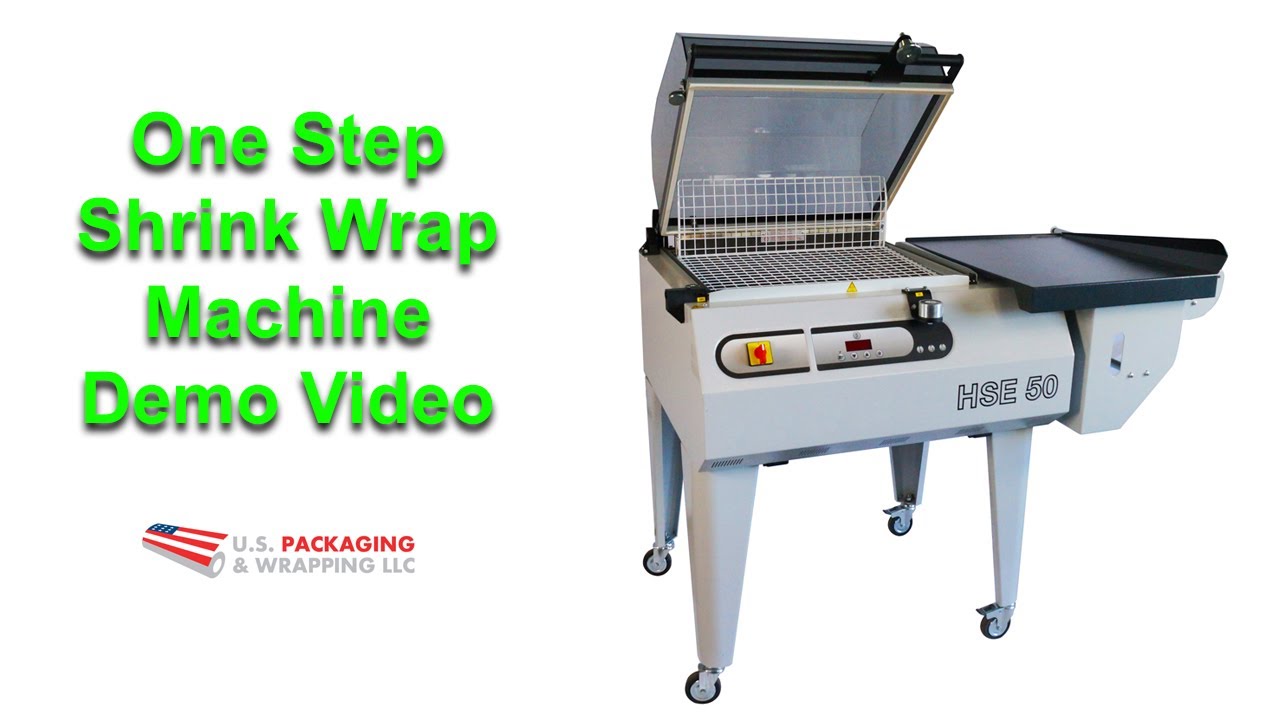 Shrink Wrap Machine Demo Simplified