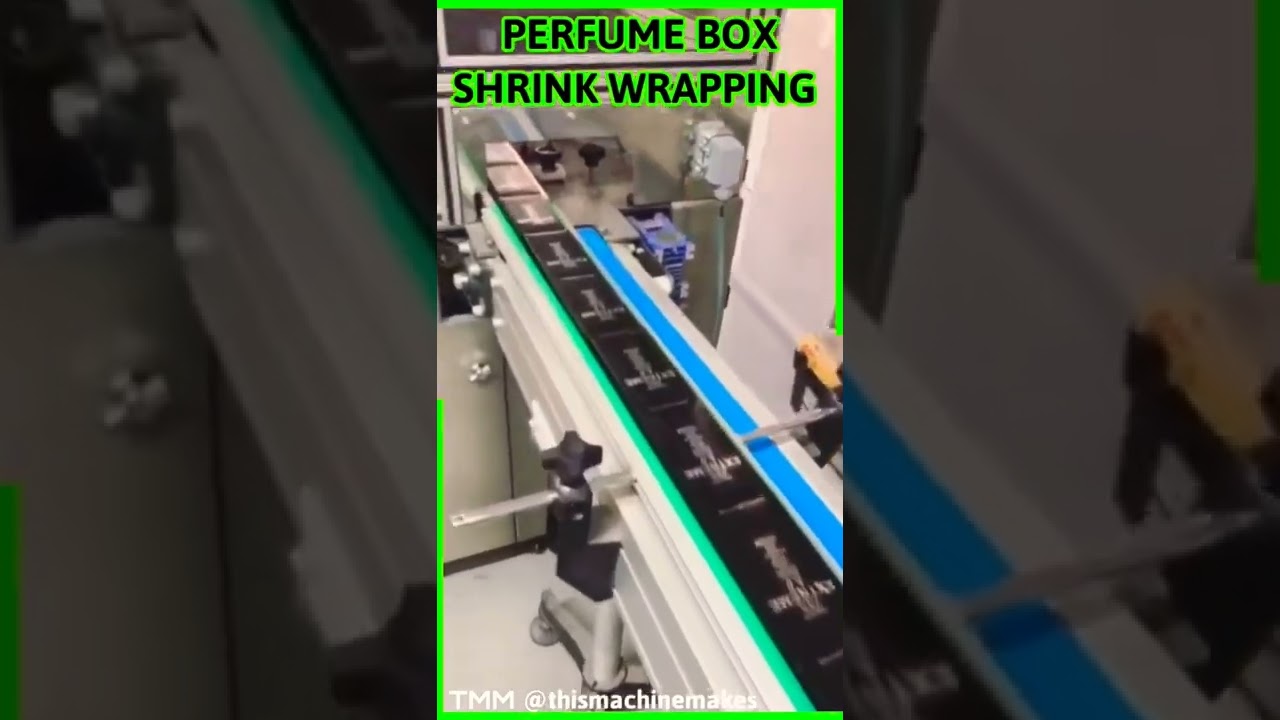 Shrink Wrapping Machine for Perfume Box Packaging