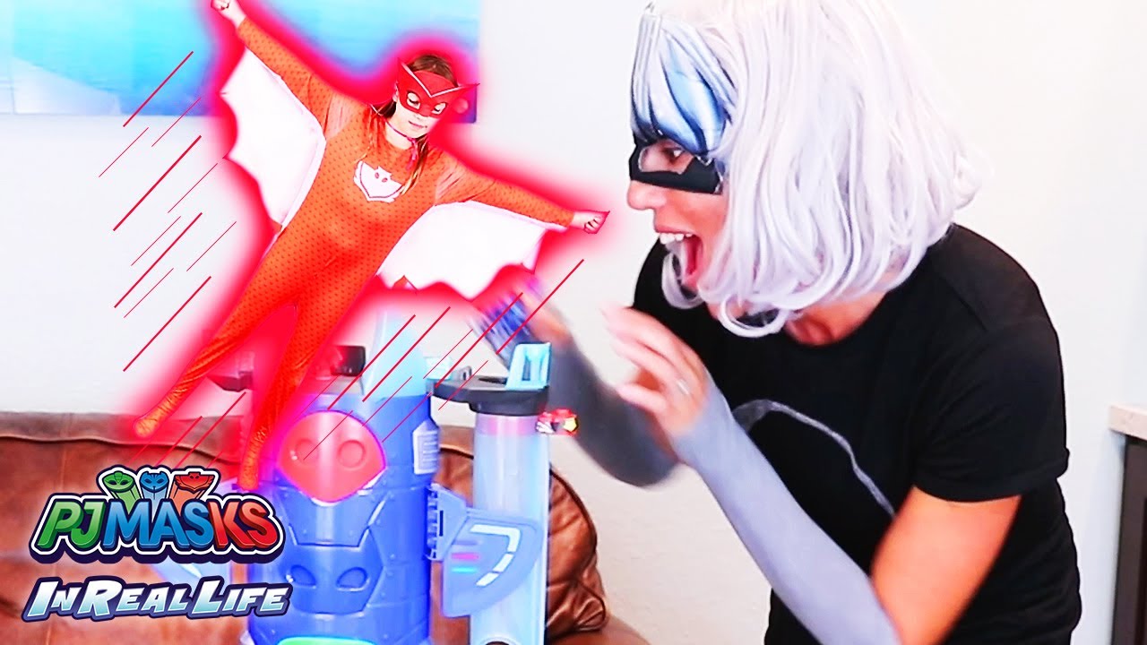 Shrinking Machine Adventures | PJ Masks in Real Life | Kids Superhero Fun!