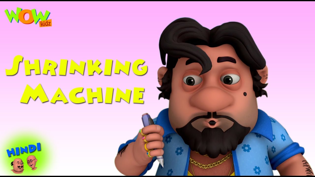 Shrinking Machine – Motu Patlu (with English, Spanish, and French Subtitles)
