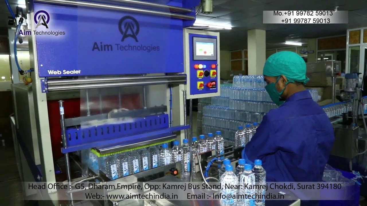 Shrinking Machine with Automated Packaging
