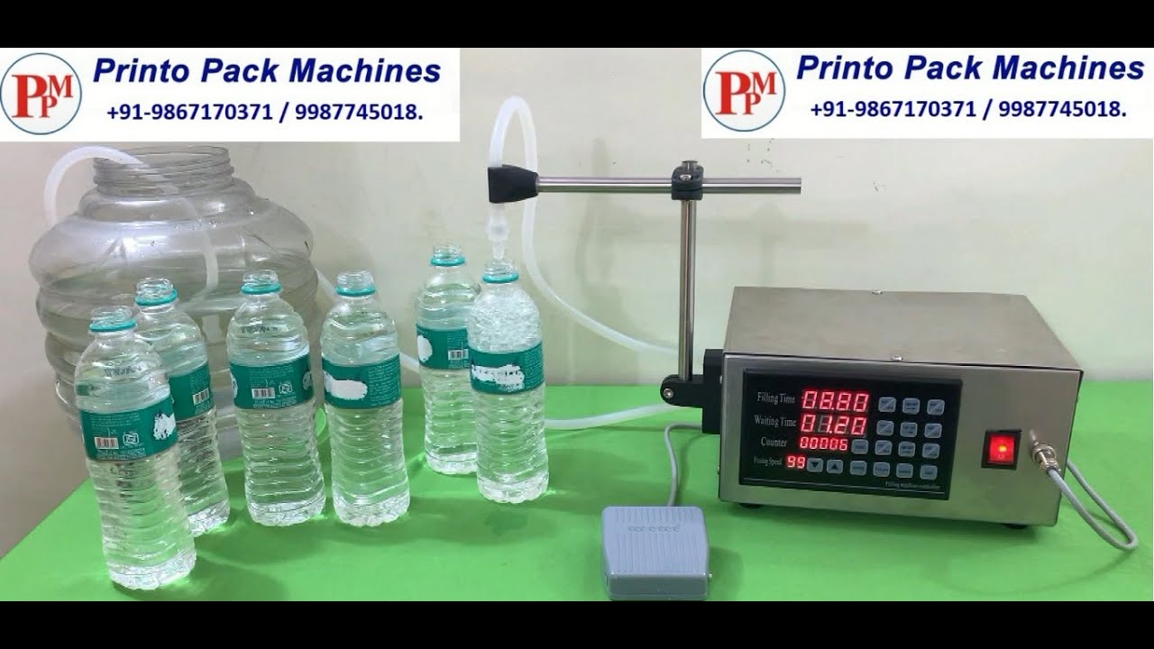 Simple Bottle Filling and Packing Machine for Mineral Water