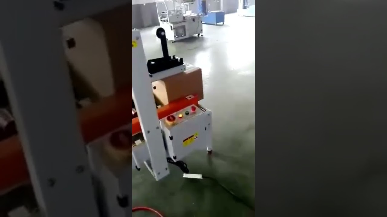 Simple Carton Box Packing Machine