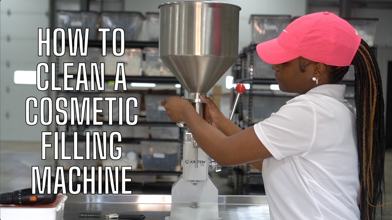 Simple Guide to Cleaning a Manual Cosmetic Filling Machine