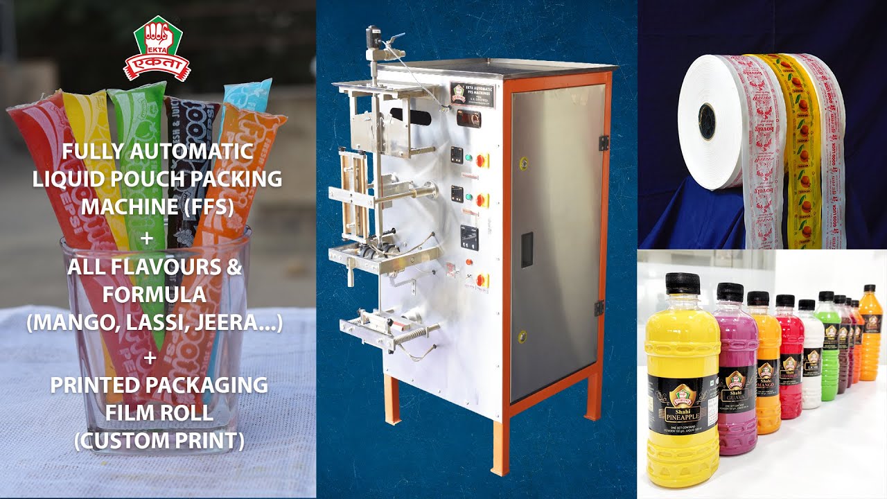 Small Factory Offering Juice Pouch Packaging with Raw Materials, Flavors & Formula Small Factory Offering Juice Pouch Packaging with Raw Materials, Flavors & Formula