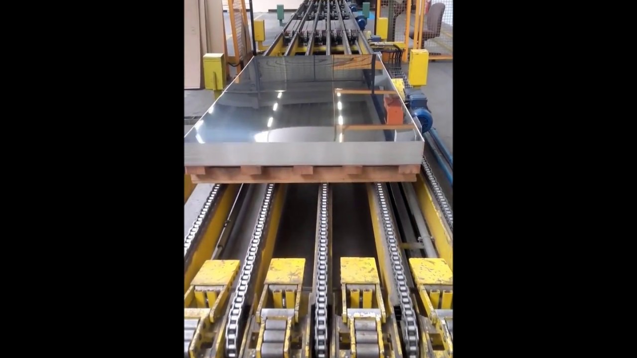 Steel Sheets Packing Line Transformation