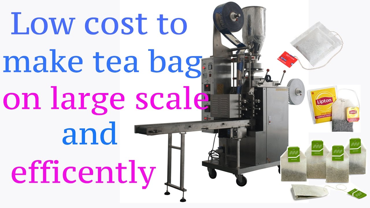 Tea Bag Packaging Machine with String and Tag: A Solution from a Leading Manufacturer