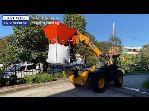 Telehandler Bulk Bag Filling Attachment