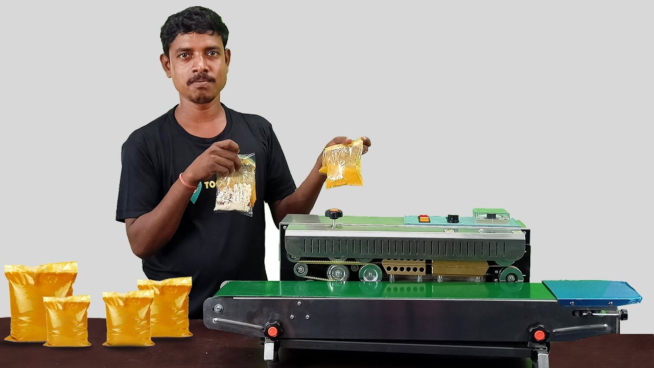 Top Band Sealer for Pouch Packing | Plastic Bag Packing Machine Top Band Sealer for Pouch Packing | Plastic Bag Packing Machine