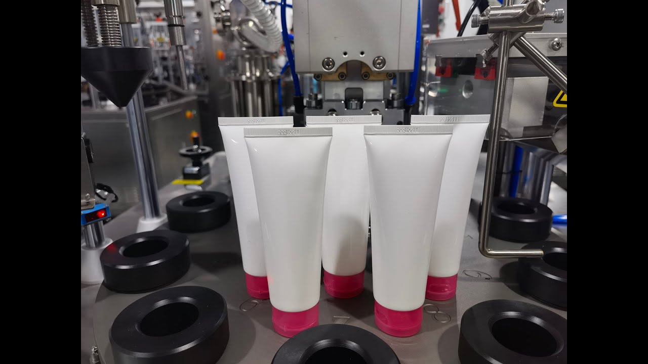 Tube Filling & Sealing Machine: Plastic and Laminated Tubes