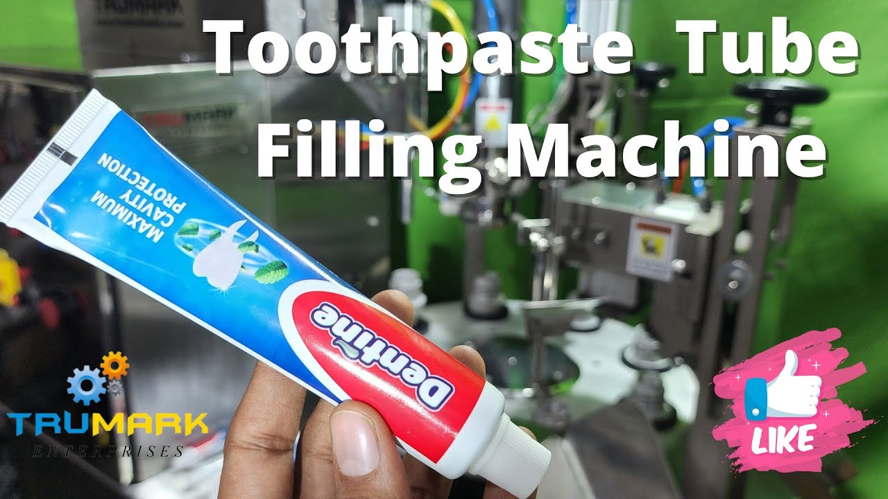 Tube Filling and Sealing Machine for Toothpaste