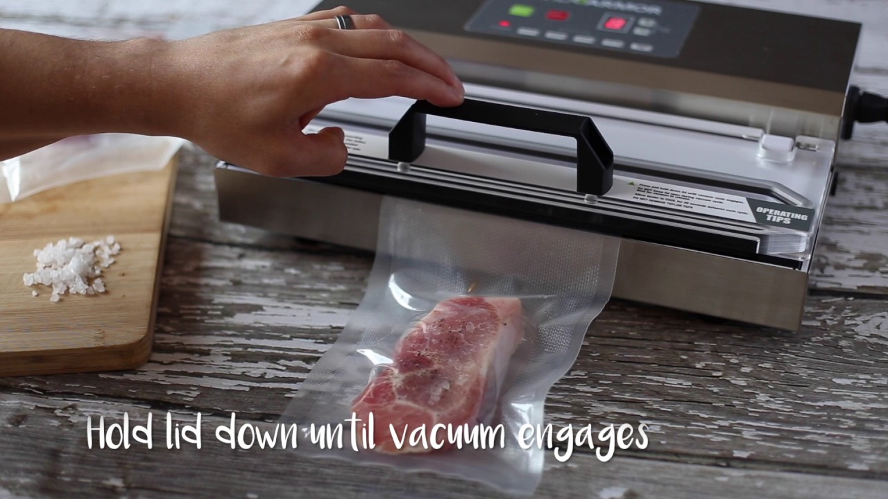 Using the Avid Armor A100 Vacuum Sealer