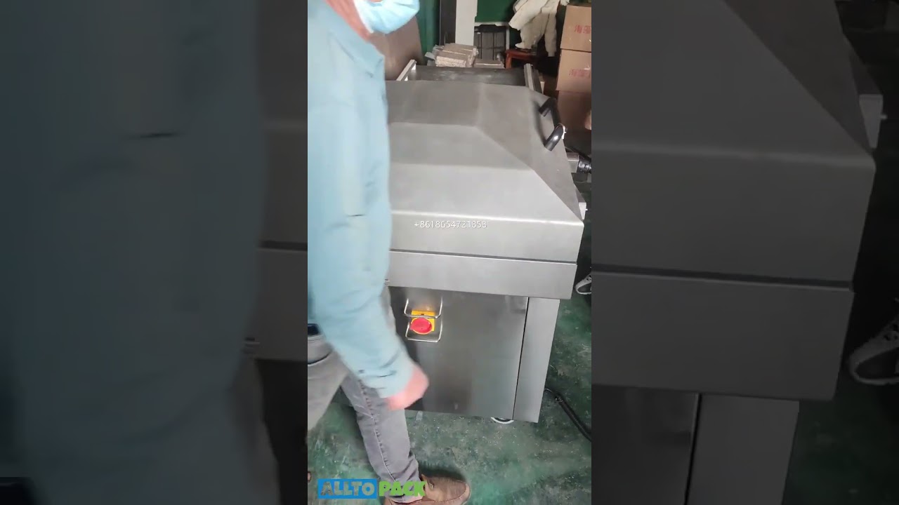 Vacuum Packaging Machine for Beans and Rice: Brick-like Design