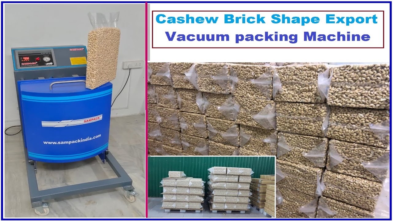 Vacuum Packing Machine for Cashew Export