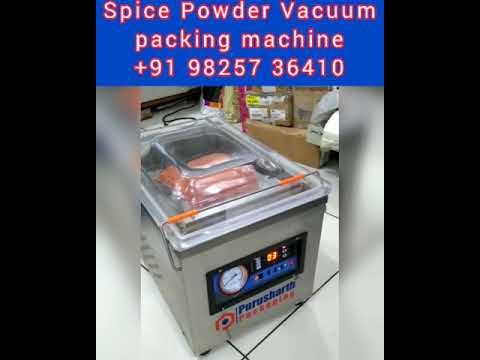 Vacuum Packing Machine for Powdered Mirch and Masala