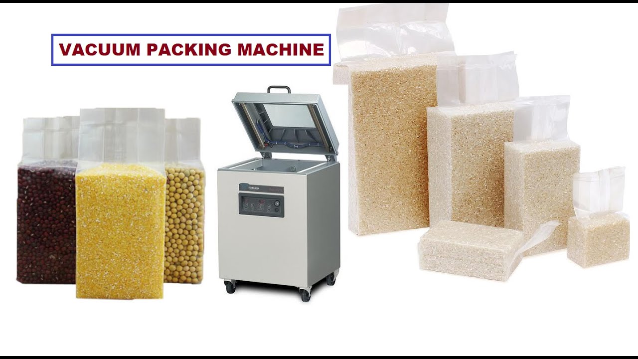 Vacuum Packing Machine for Rice, Millets, and Pulses Vacuum Packing Machine for Rice, Millets, and Pulses