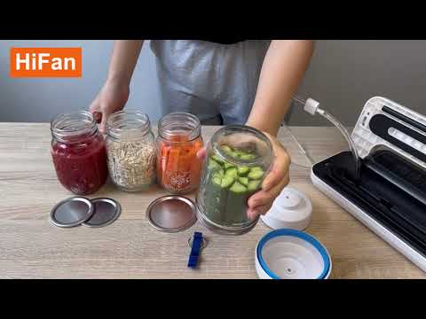 Vacuum Sealer Machine with Mason Jar Sealer Kit: Efficient Packaging Solution