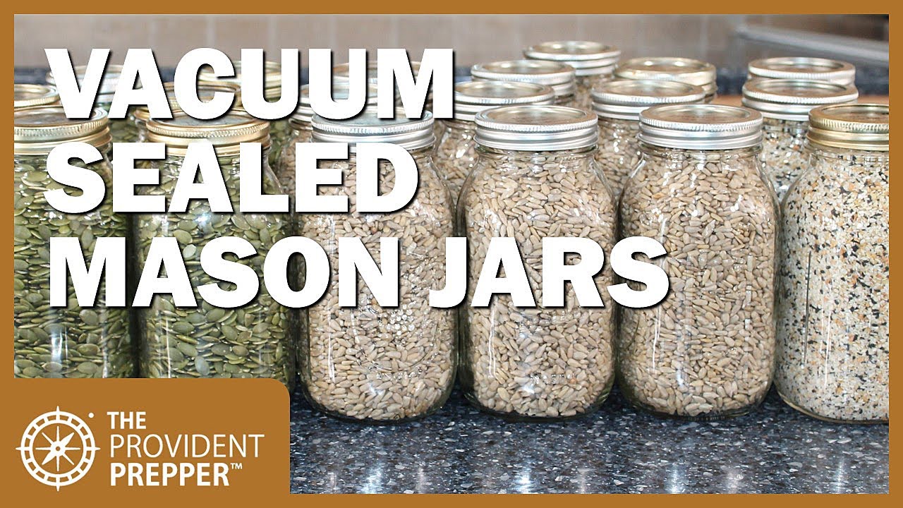 Vacuum Sealing Dry Goods in Mason Jars: A Step-by-Step Guide