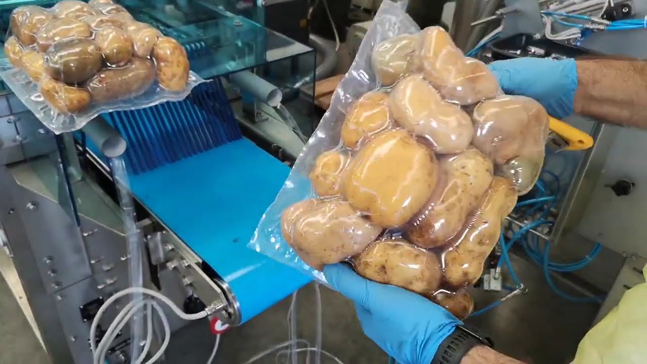 Vegetable Packaging Machine: Thermoforming for Vacuum or Modified Atmosphere Package