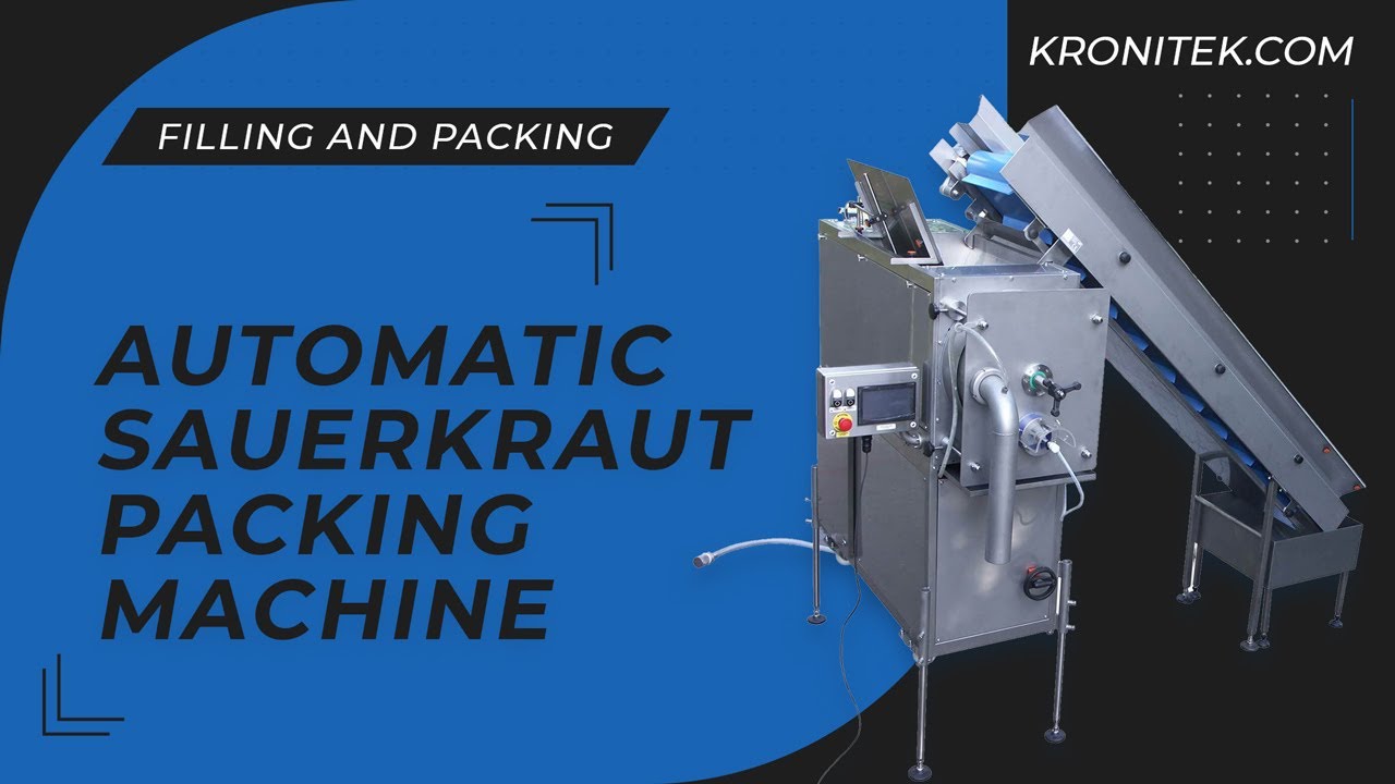 Vegetable Packing Machine for Cabbage, Sauerkraut, and Kimchi Vegetable Packing Machine for Cabbage, Sauerkraut, and Kimchi